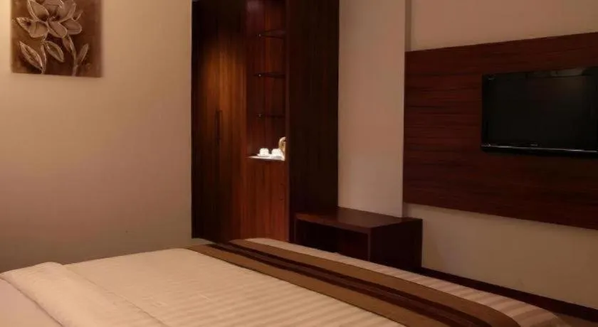 Bed in Mega Permata Hotel