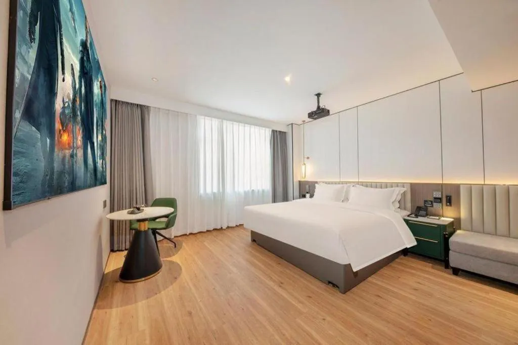 Bed in Shanshui Trends Hotel-Bantian Dong Branch