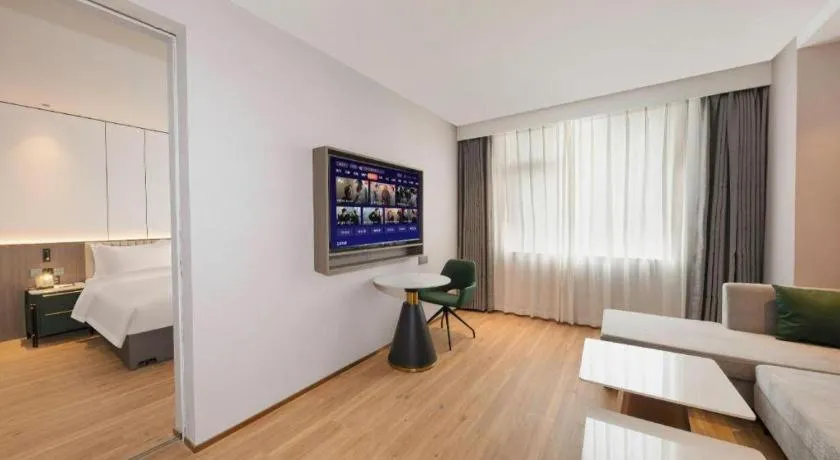 Bed in Shanshui Trends Hotel-Bantian Dong Branch