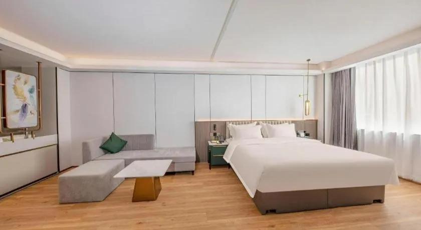 Bed in Shanshui Trends Hotel-Bantian Dong Branch