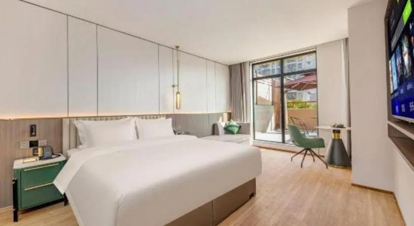 Bed in Shanshui Trends Hotel-Bantian Dong Branch