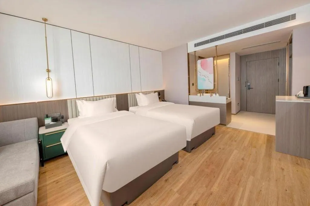 Bed in Shanshui Trends Hotel-Bantian Dong Branch