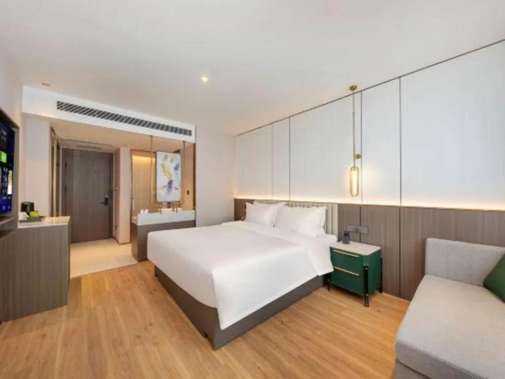 Bed in Shanshui Trends Hotel-Bantian Dong Branch