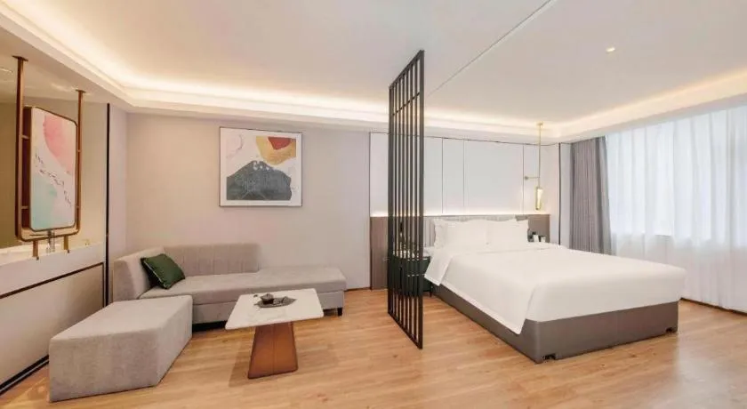 Bed in Shanshui Trends Hotel-Bantian Dong Branch