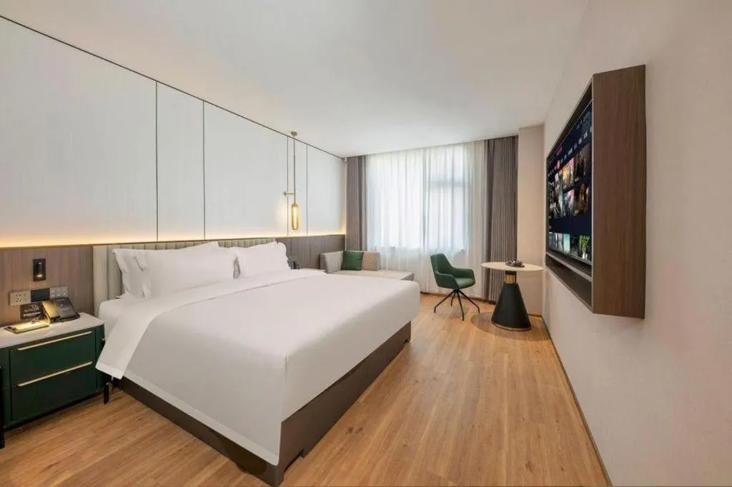 Bed in Shanshui Trends Hotel-Bantian Dong Branch