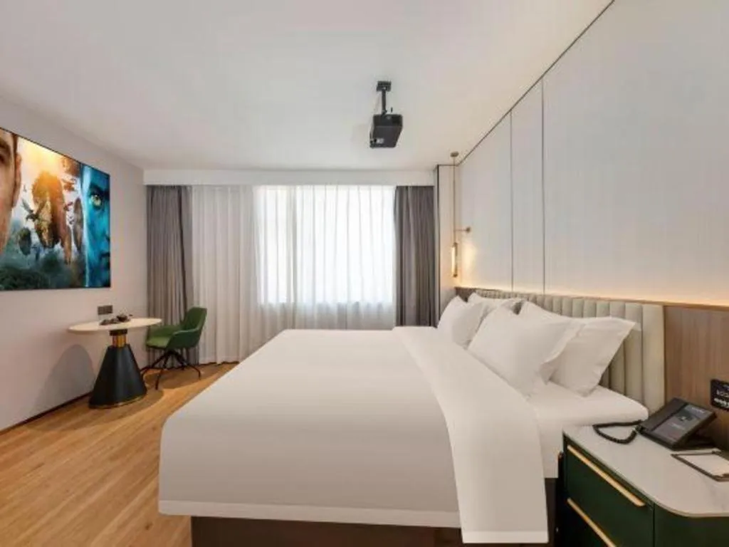 Bed in Shanshui Trends Hotel-Bantian Dong Branch