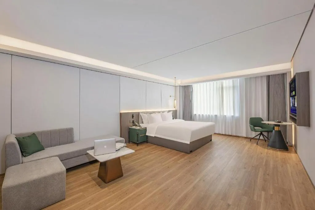 Bed in Shanshui Trends Hotel-Bantian Dong Branch