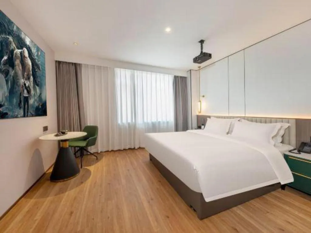 Bed in Shanshui Trends Hotel-Bantian Dong Branch