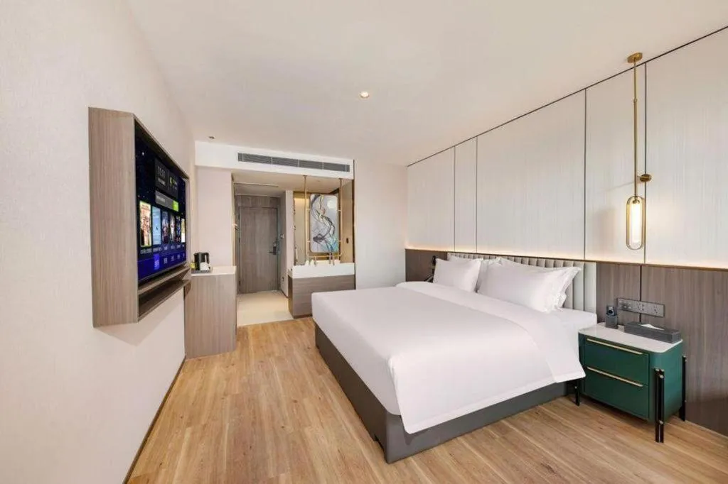 Bed in Shanshui Trends Hotel-Bantian Dong Branch