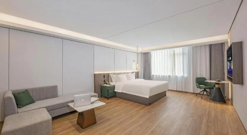 Bed in Shanshui Trends Hotel-Bantian Dong Branch