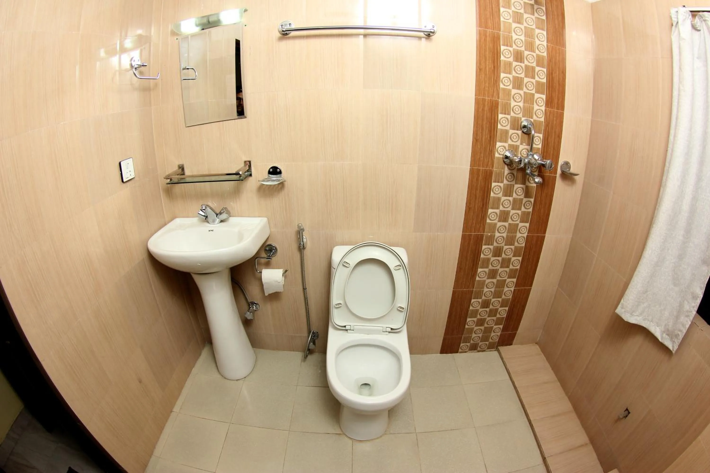 Bathroom in Bag Packer's Lodge