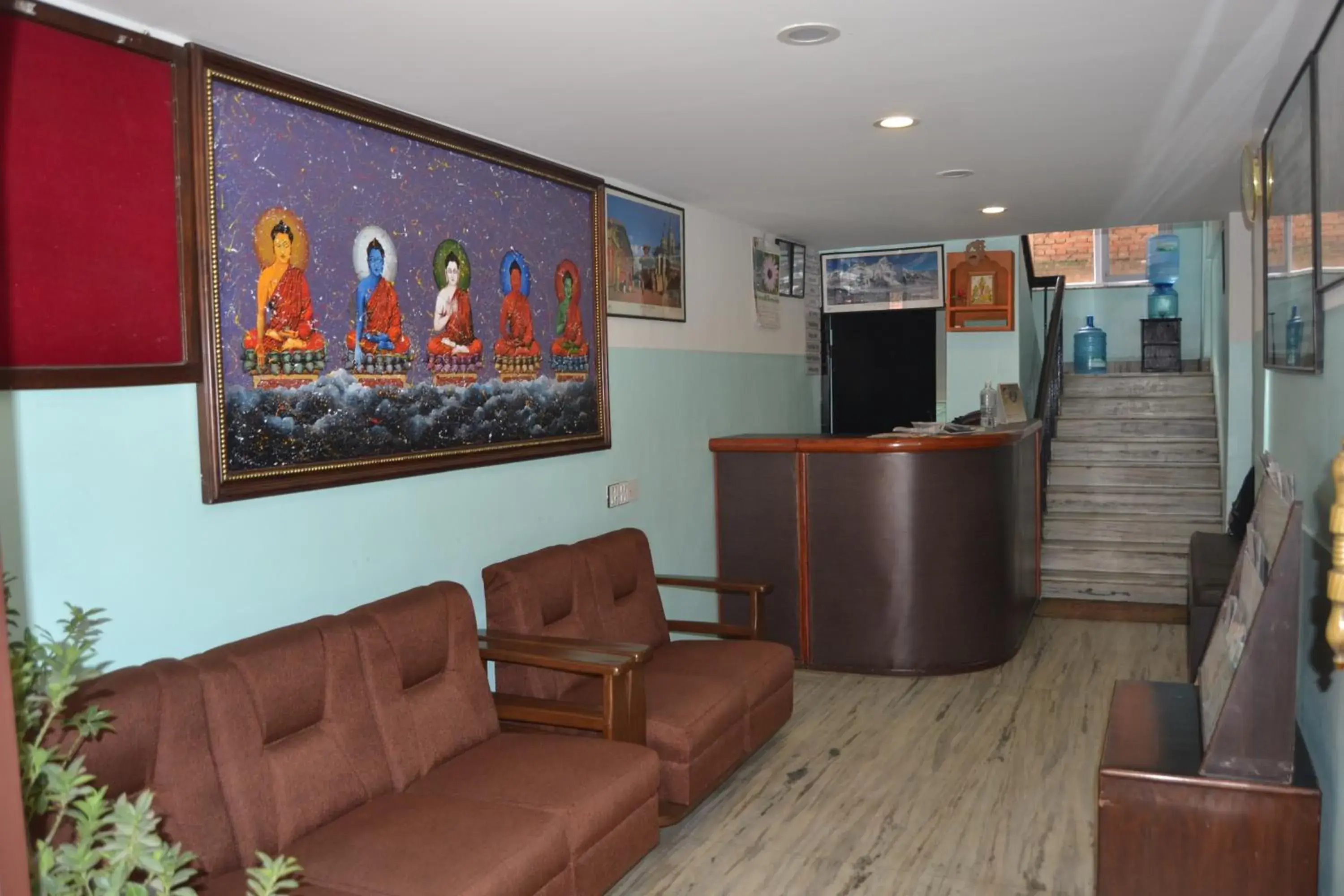 Lobby or reception in Bag Packer's Lodge Lobby or reception in Bag Packer's Lodge