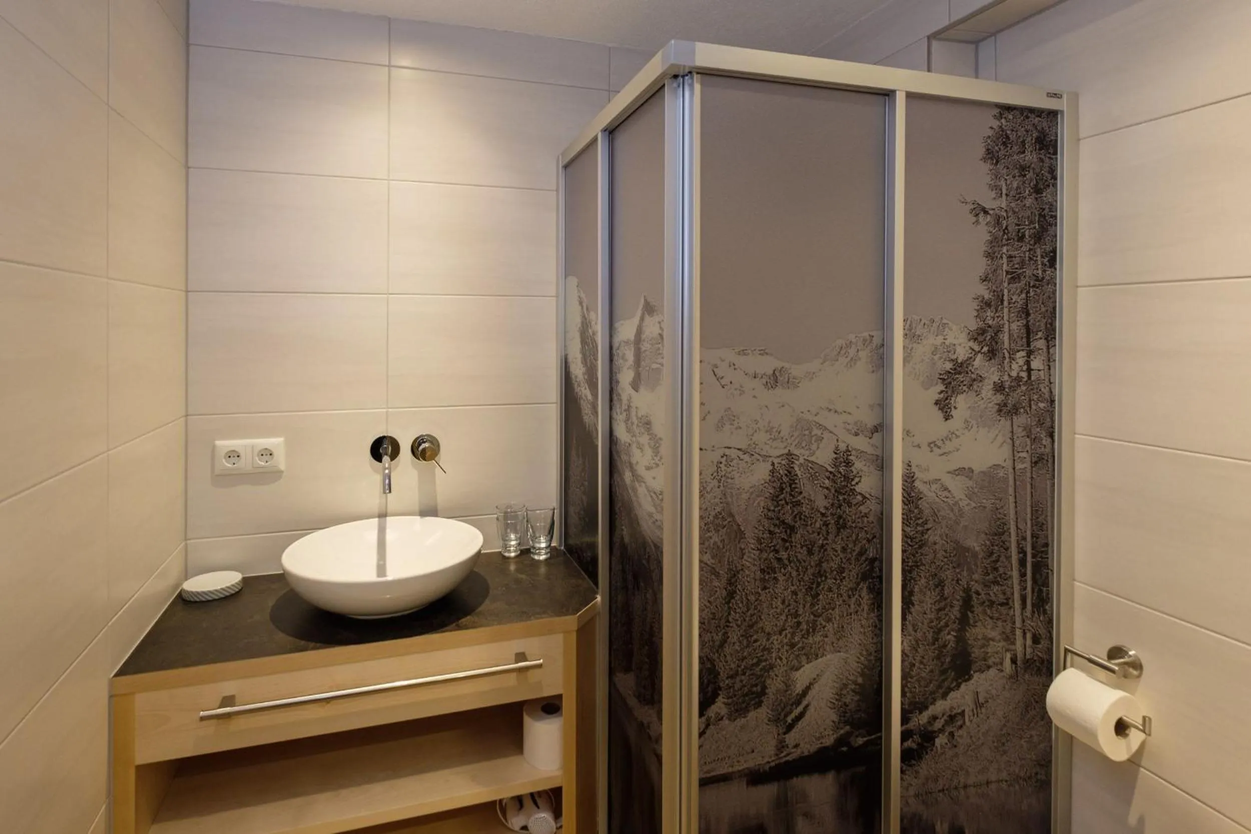 Bathroom in Gasthof Hirschen