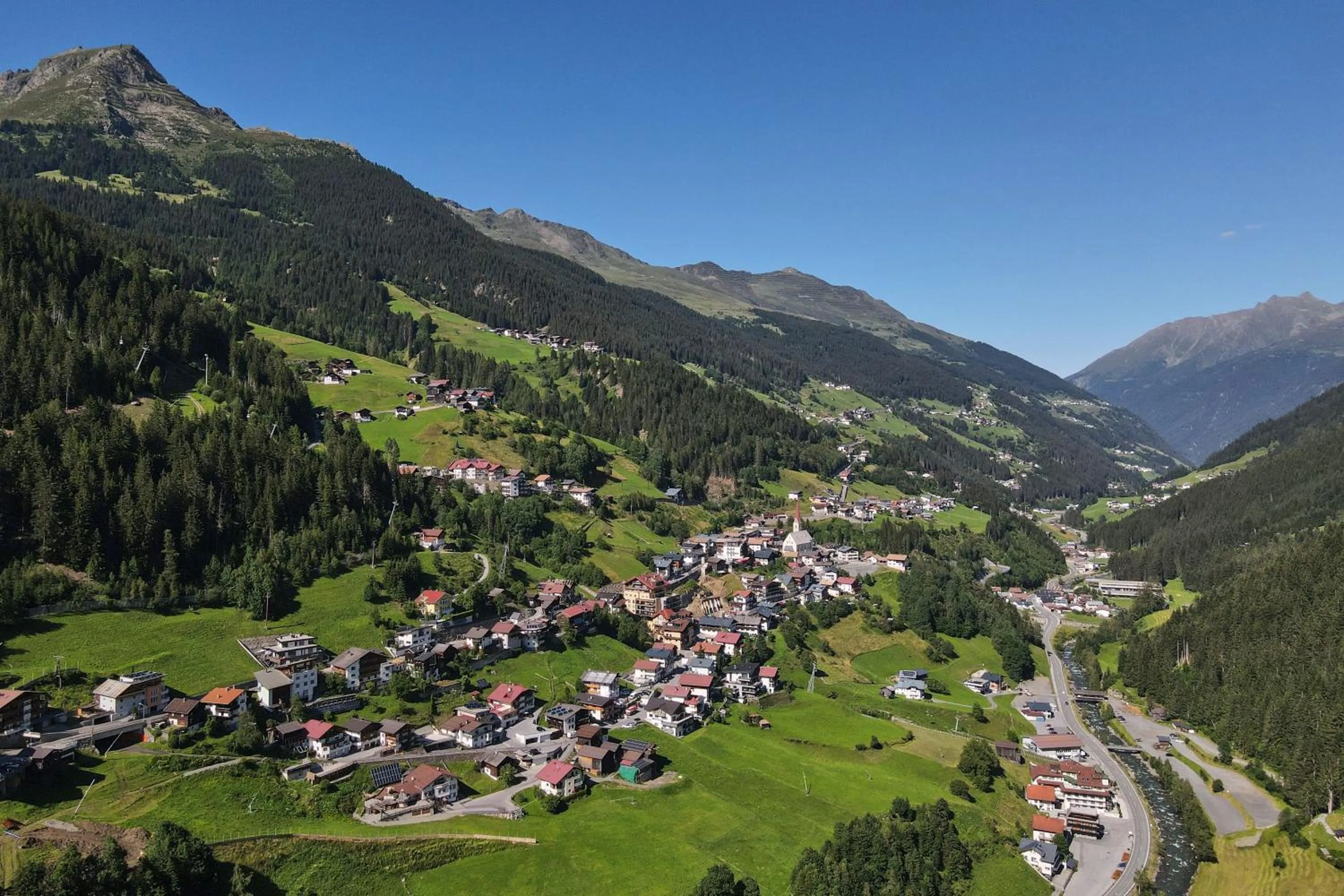 Bird's-eye View in Gasthof Hirschen