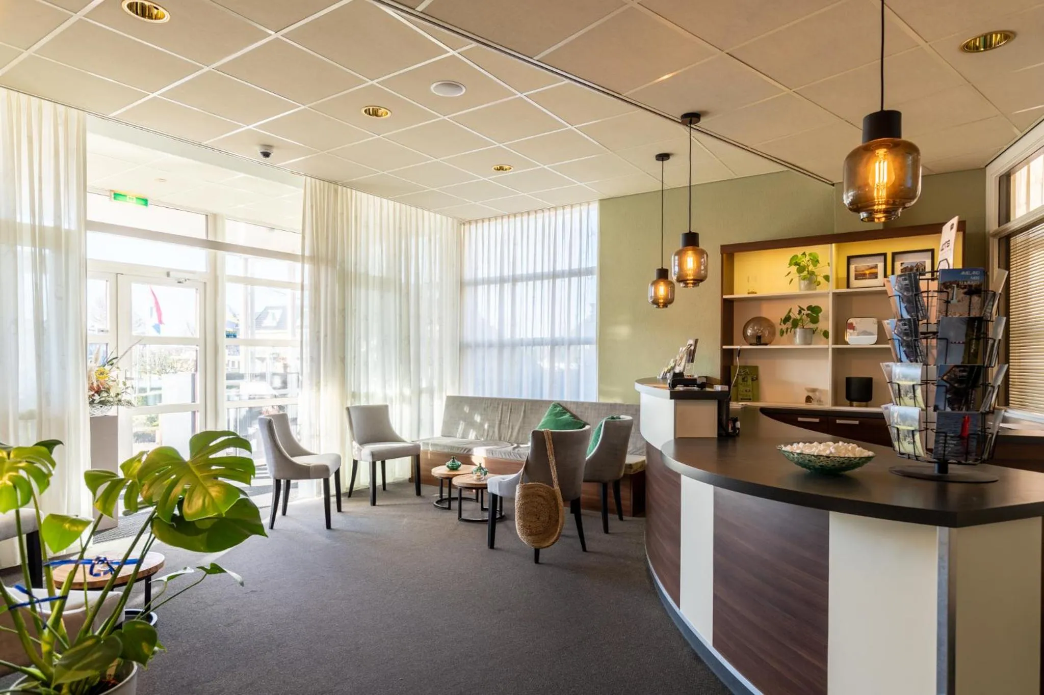 Lobby or reception in Hotel Ameland