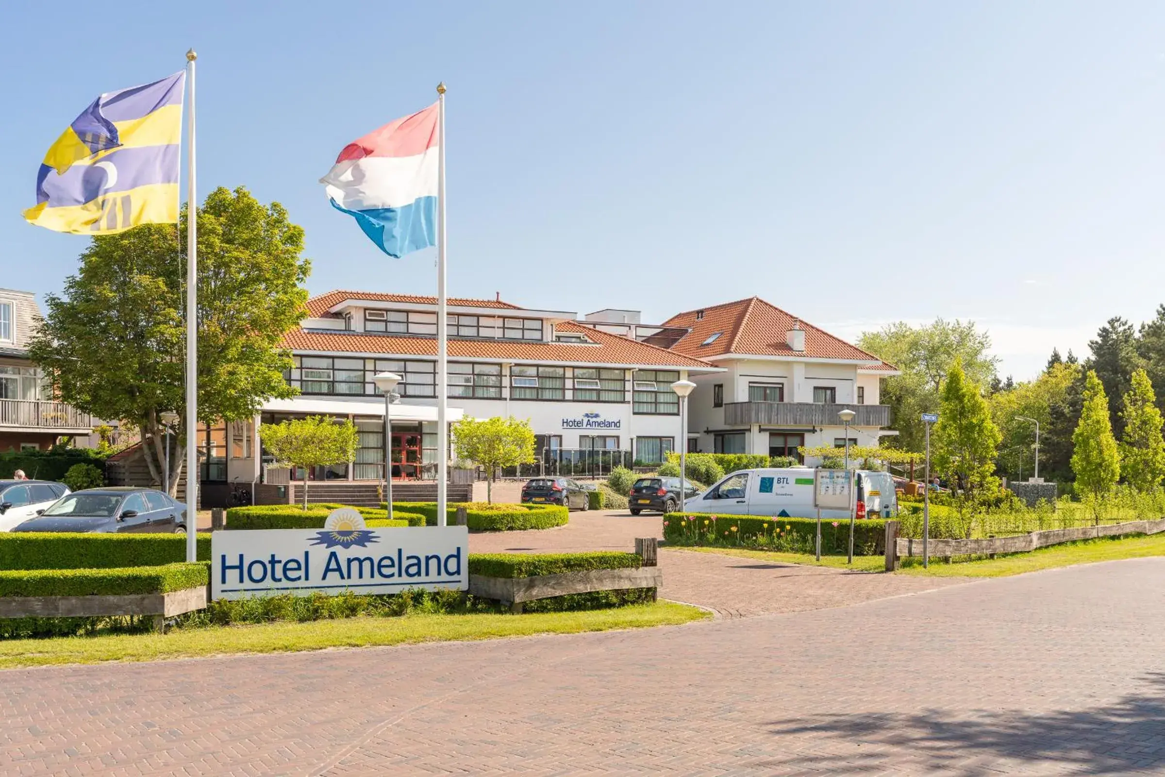 Double Room with Balcony in Hotel Ameland Double Room with Balcony in Hotel Ameland
