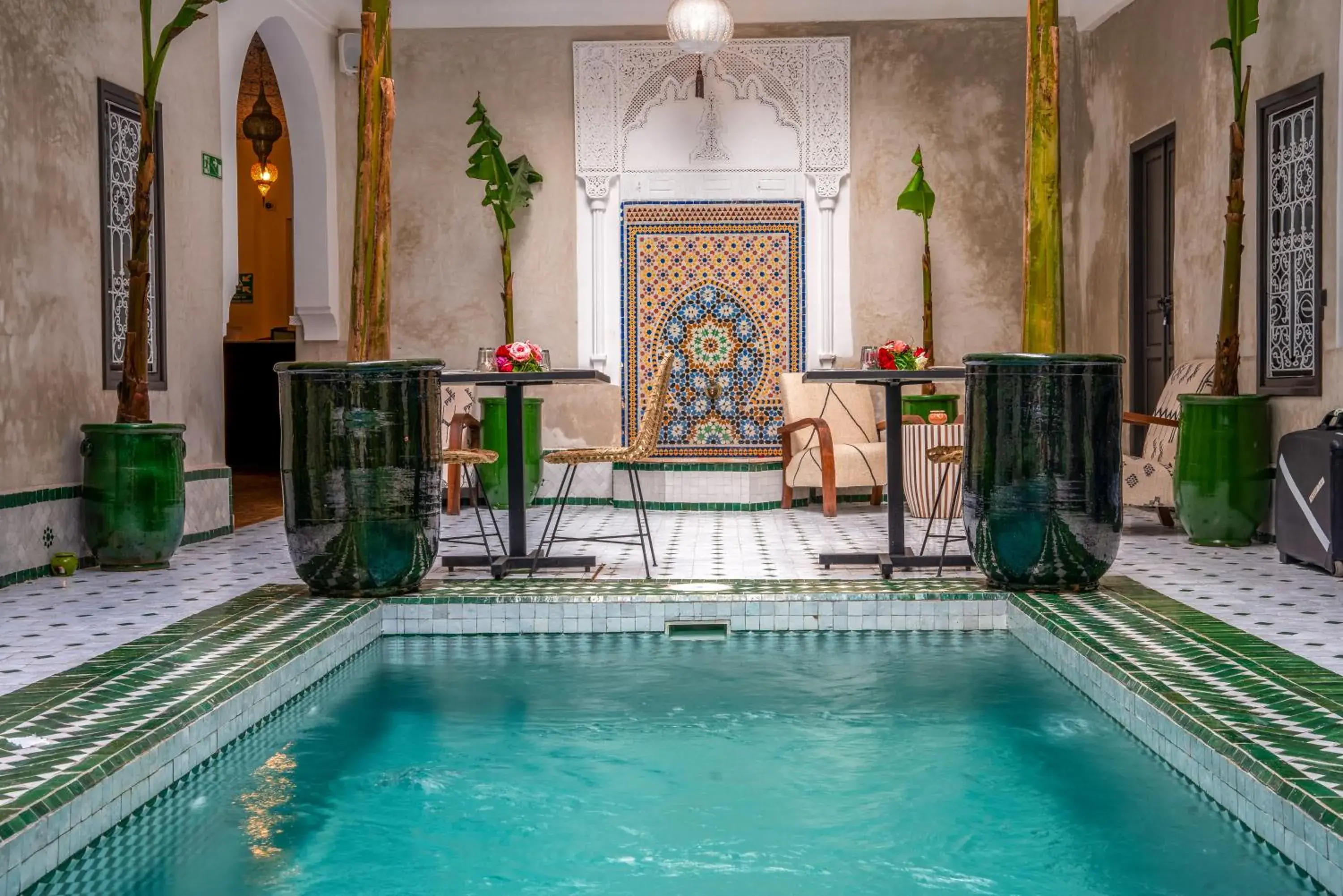 Swimming pool in Riad Samir Privilege Boutique Hotel & Spa Swimming pool in Riad Samir Privilege Boutique Hotel & Spa