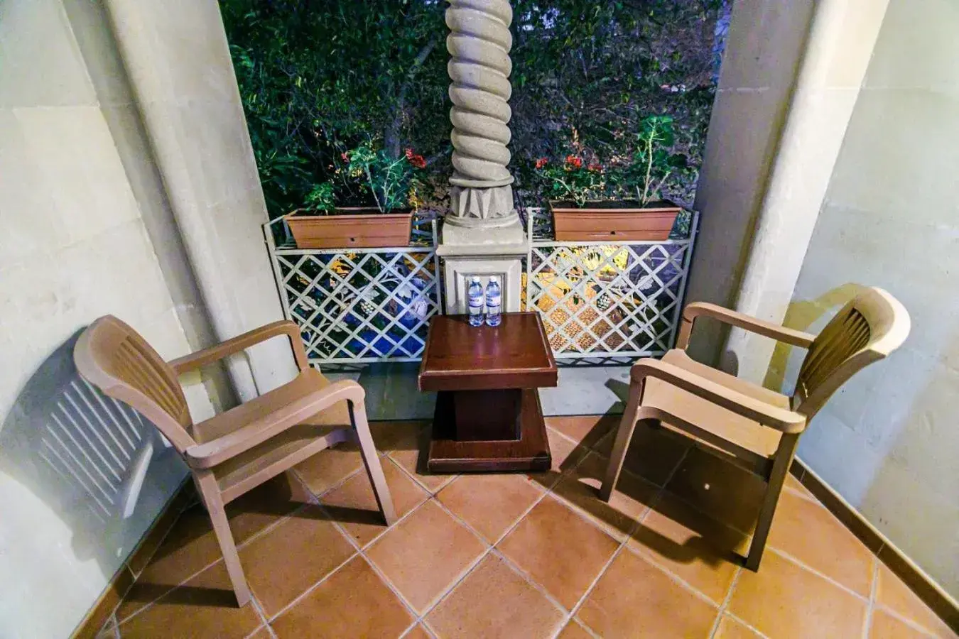 Garden view in Deniz İnn Hotel Garden view in Deniz İnn Hotel