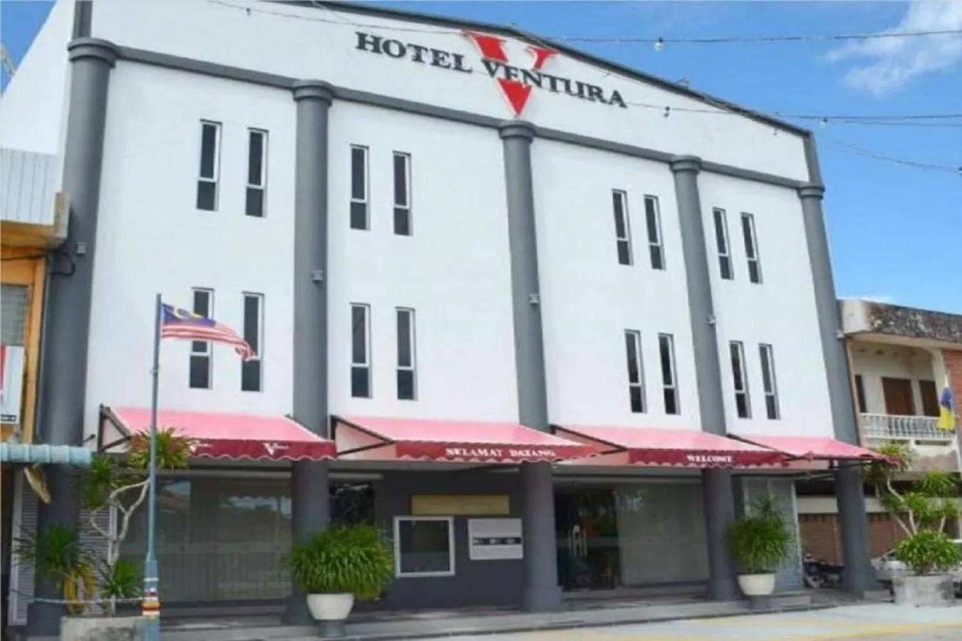 Facade/entrance in Hotel Ventura