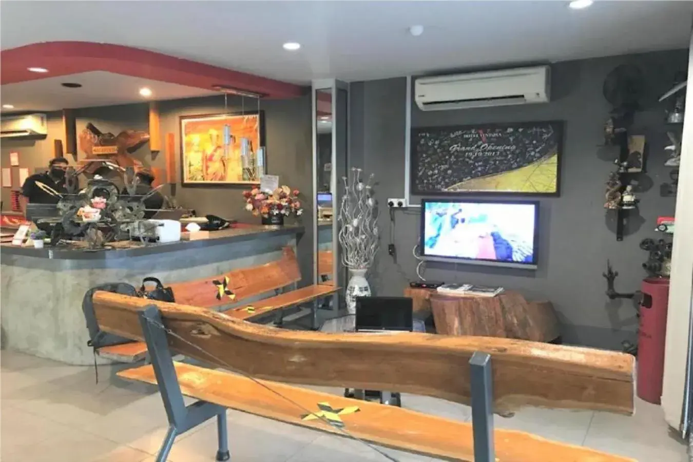 Lobby or reception in Hotel Ventura Lobby or reception in Hotel Ventura