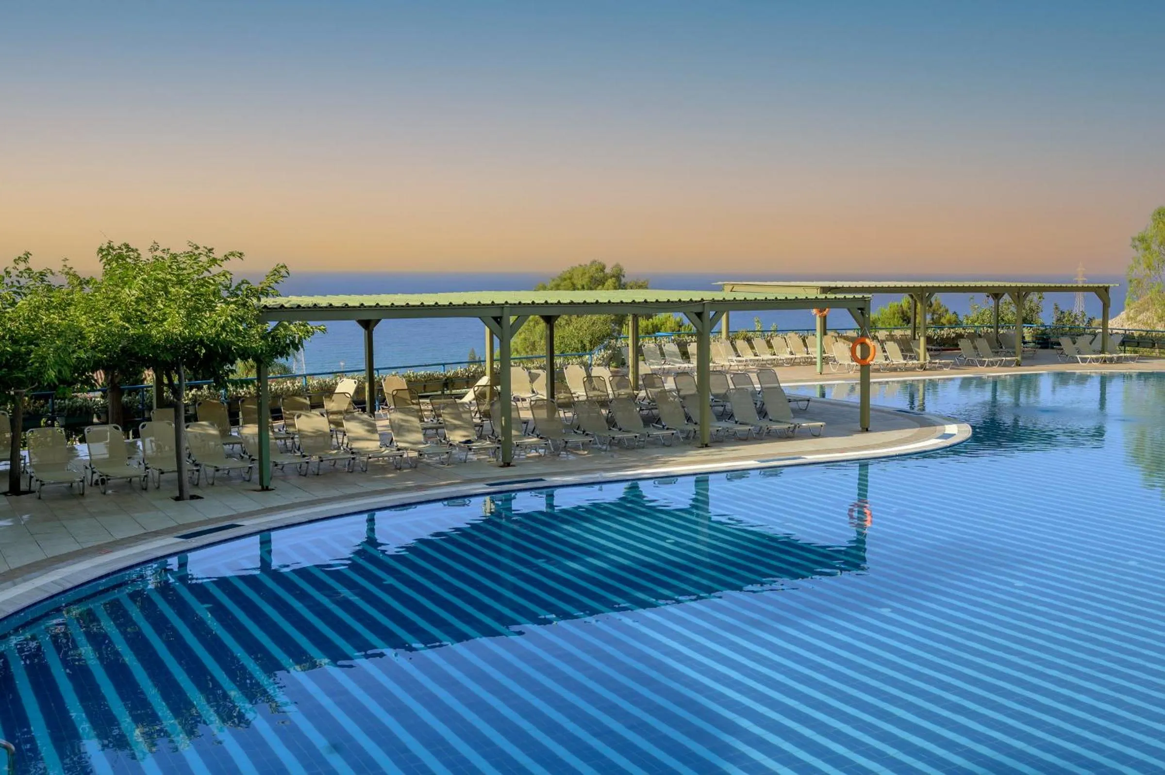 Swimming pool in Aqua Sun Village