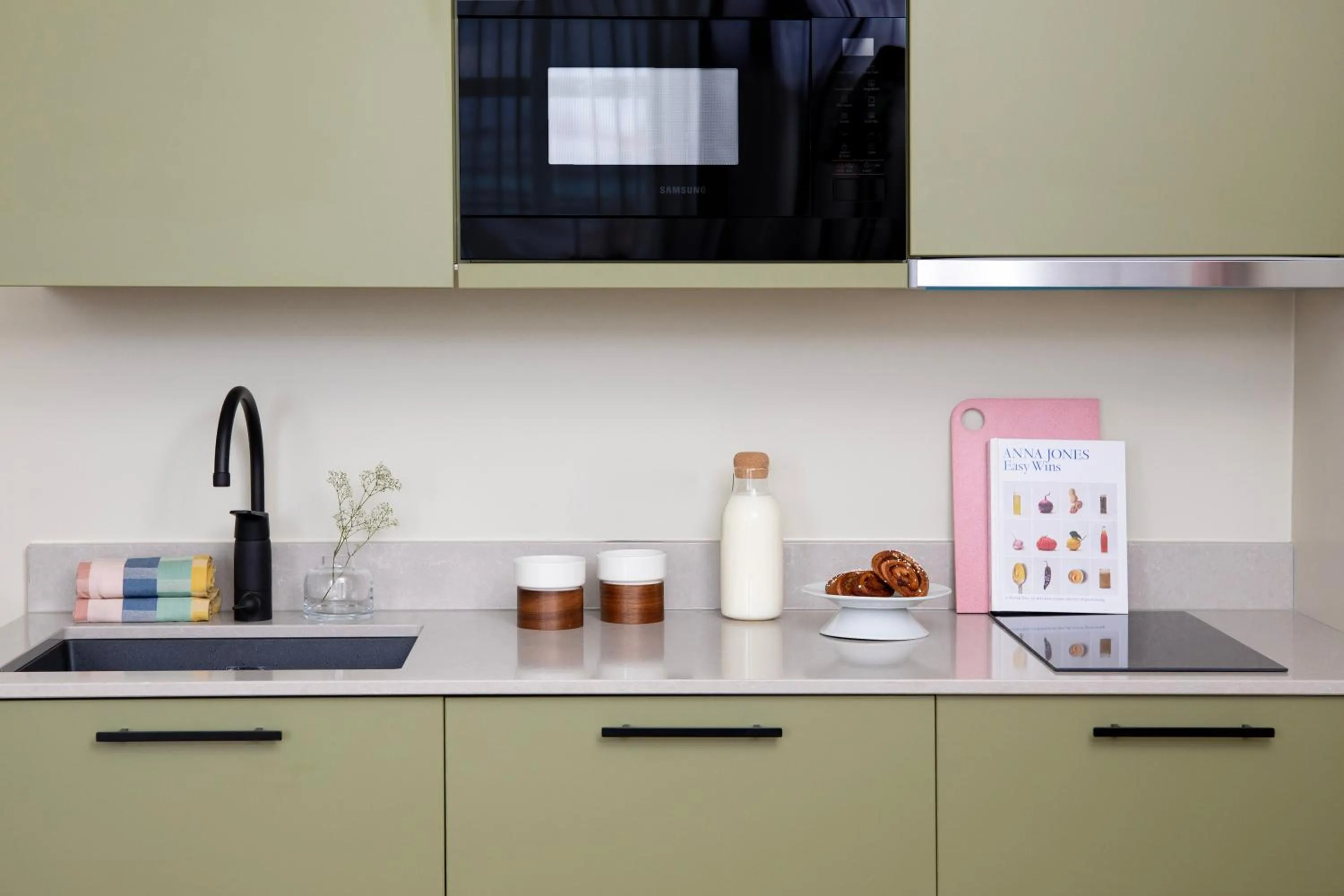 Kitchen or kitchenette in Bob W Turku City Centre