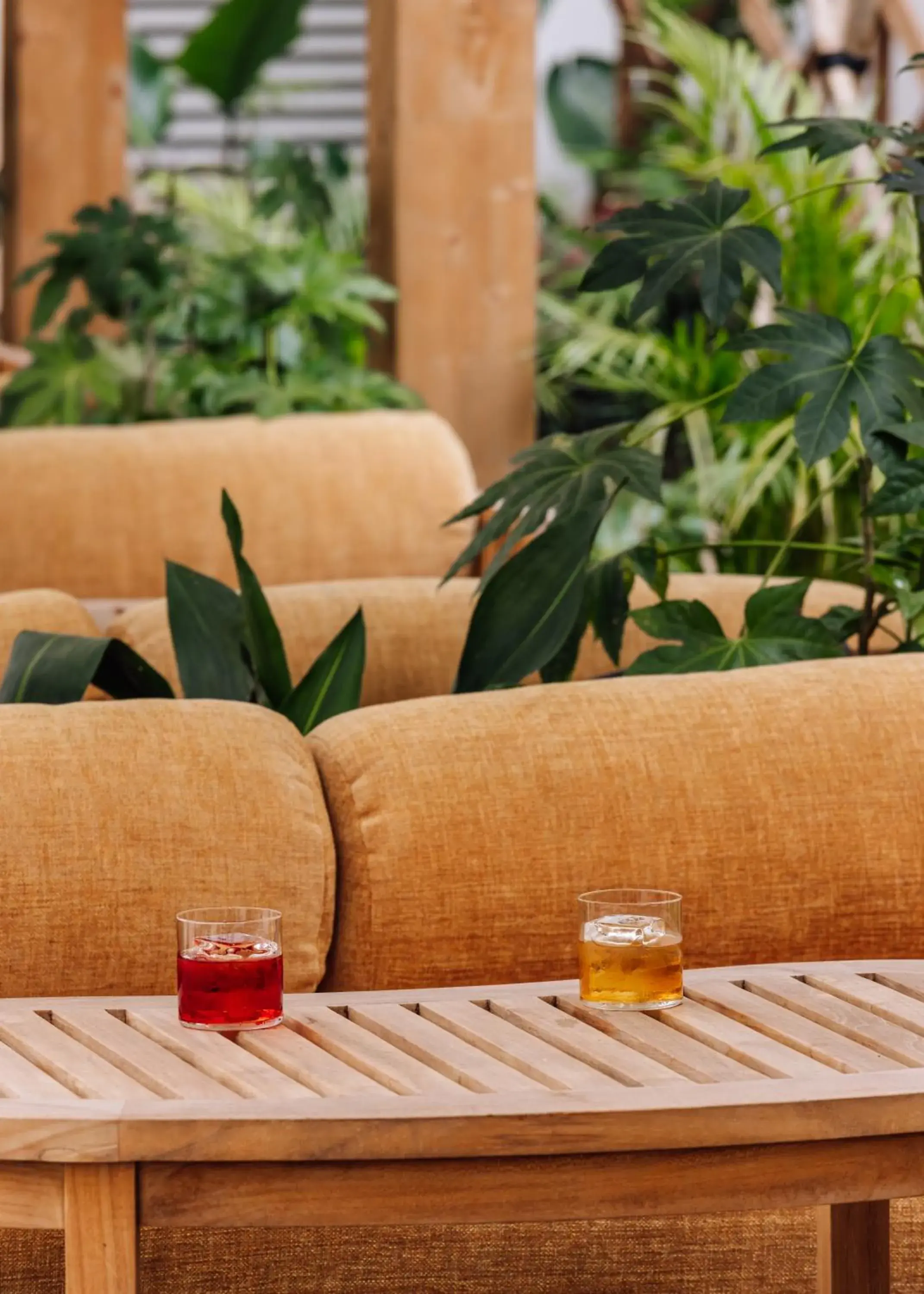 Inner courtyard view in Locke de Santa Joana Inner courtyard view in Locke de Santa Joana