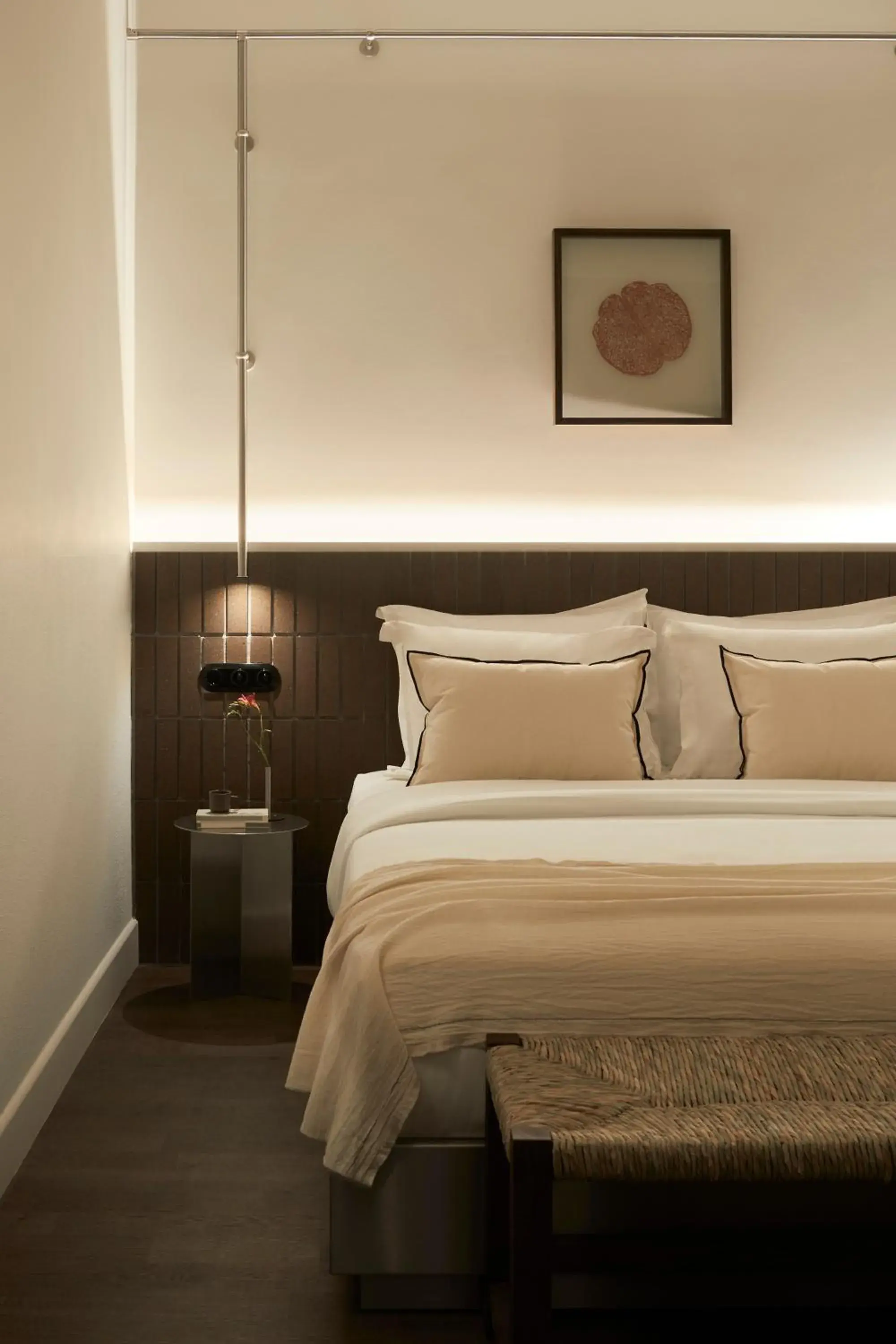 Bed in Ergon Bakehouse Athens Bed in Ergon Bakehouse Athens