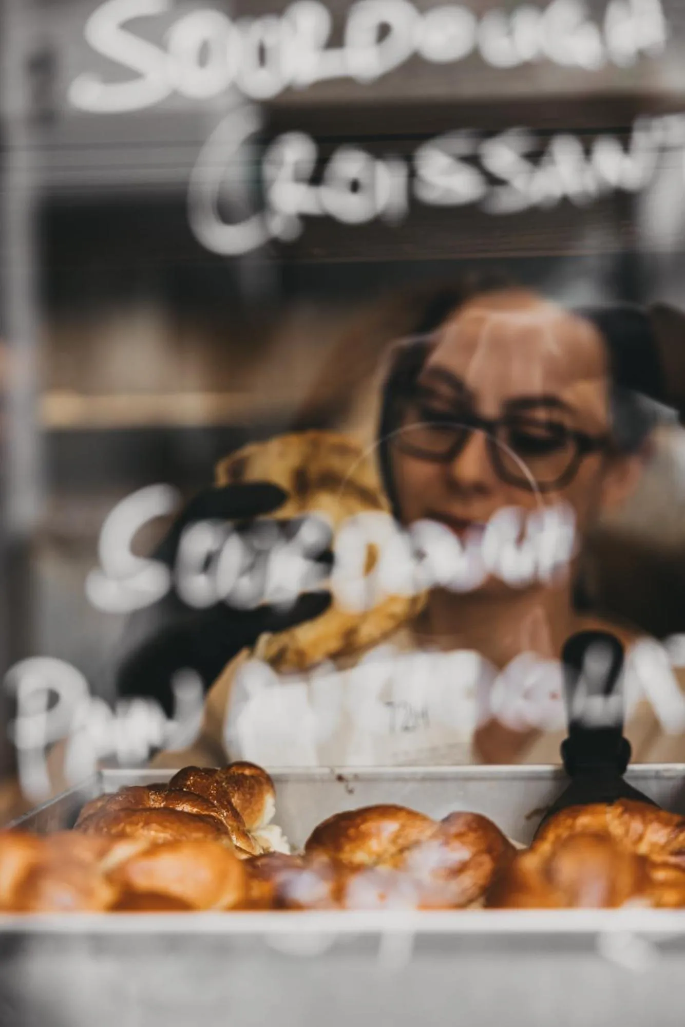 Food close-up in Ergon Bakehouse Athens