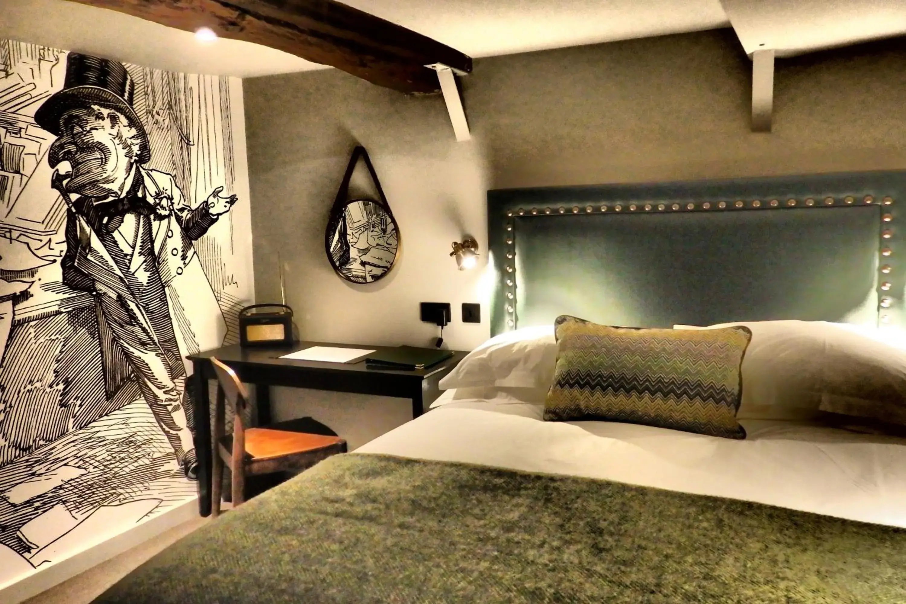 Bedroom, Bed in Judges Court Bedroom, Bed in Judges Court