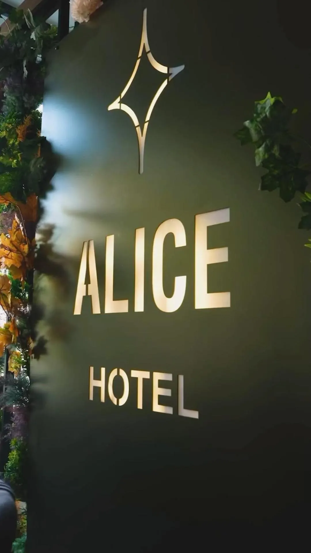 Logo/Certificate/Sign in Alice Hotel Antalya