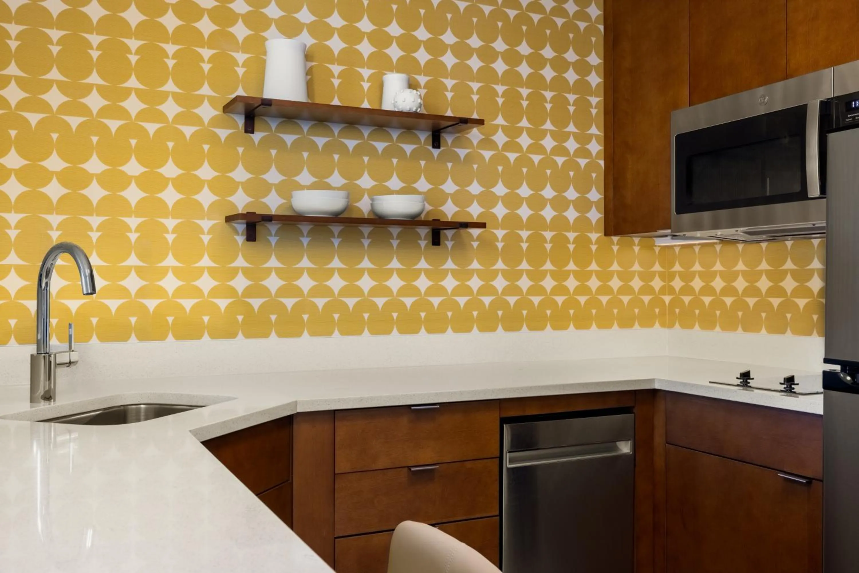 kitchen in Residence Inn Panama City Beach Pier Park