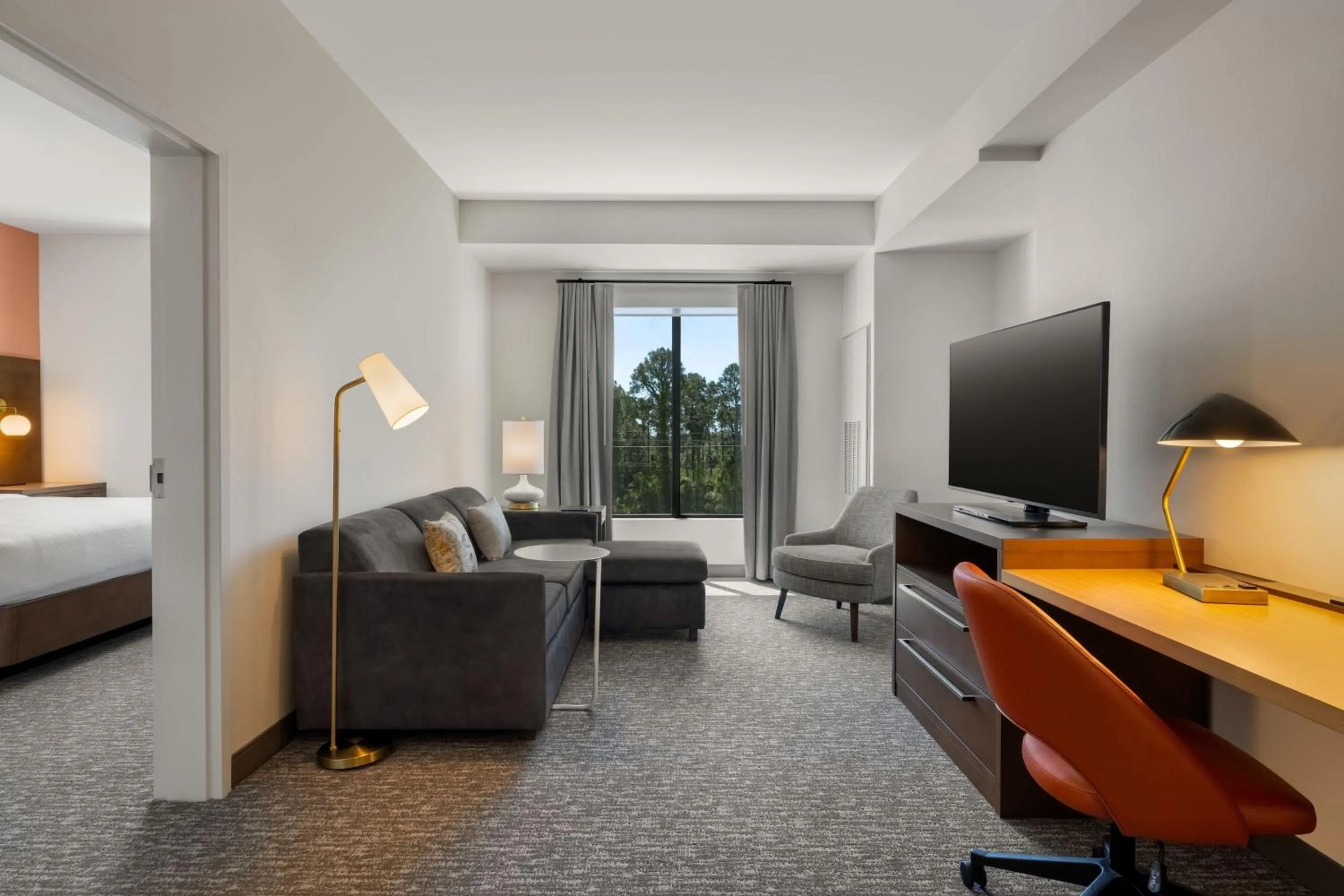 Bedroom, Bed in Residence Inn Panama City Beach Pier Park