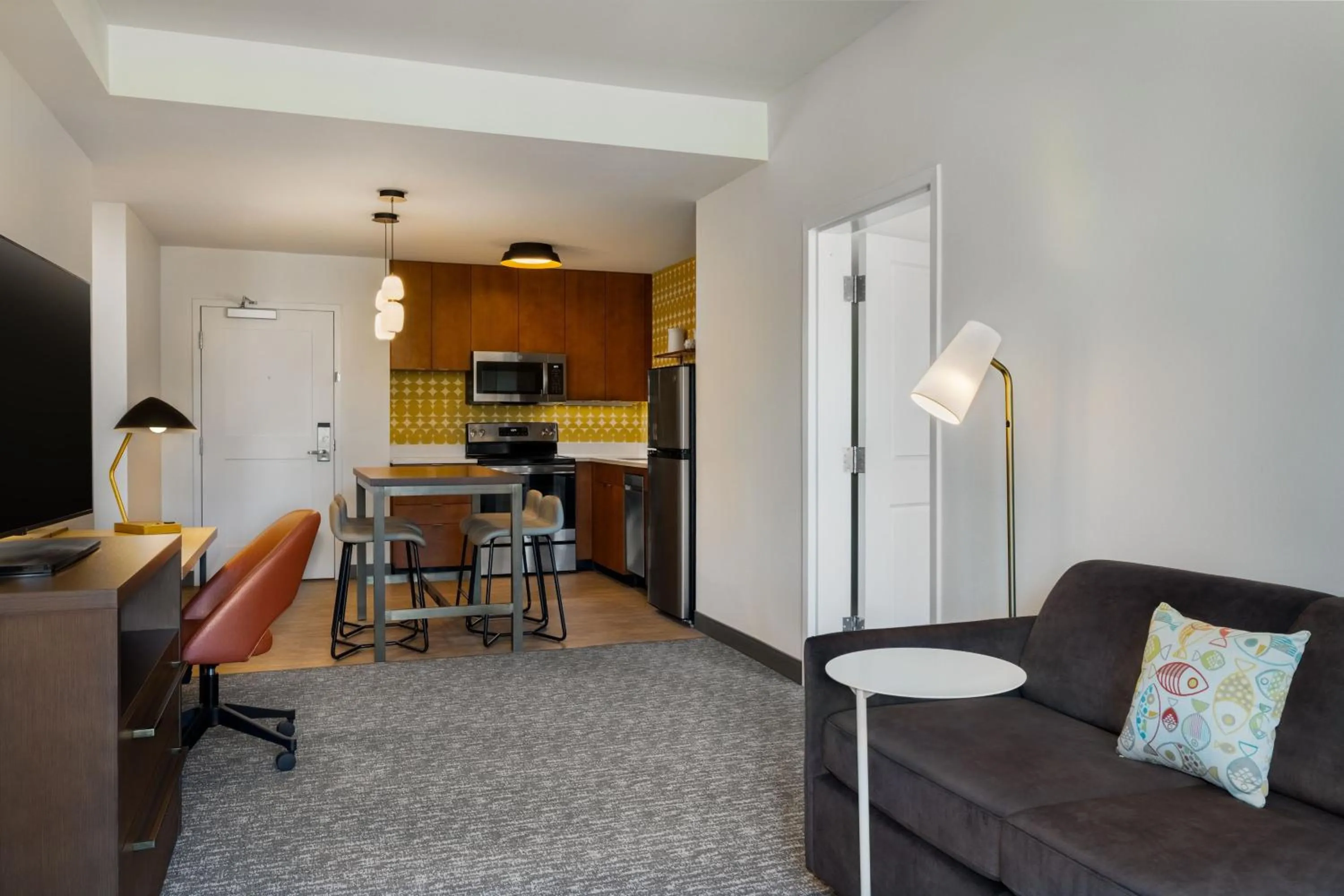 Living room in Residence Inn Panama City Beach Pier Park