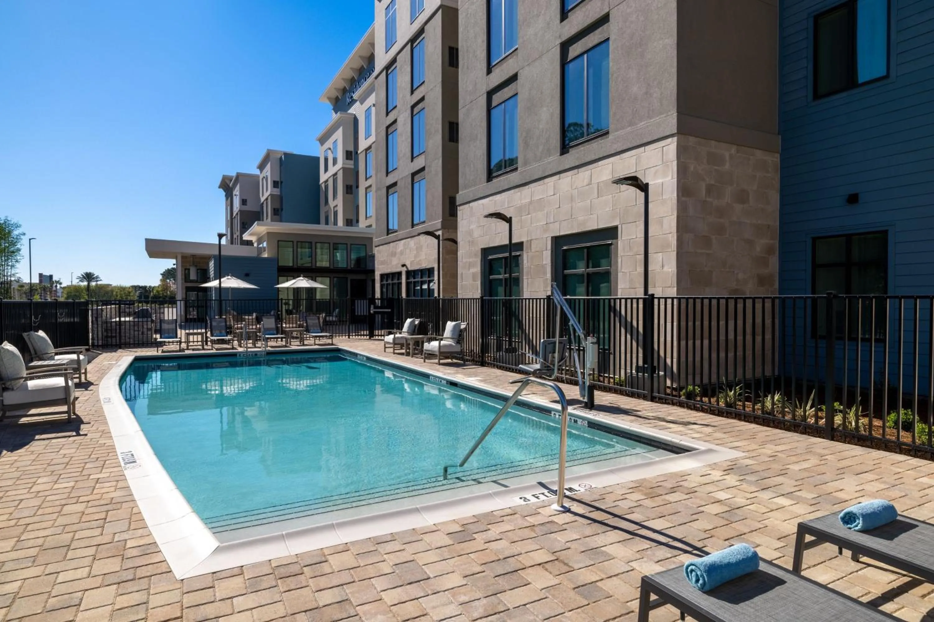 Swimming pool in Residence Inn Panama City Beach Pier Park