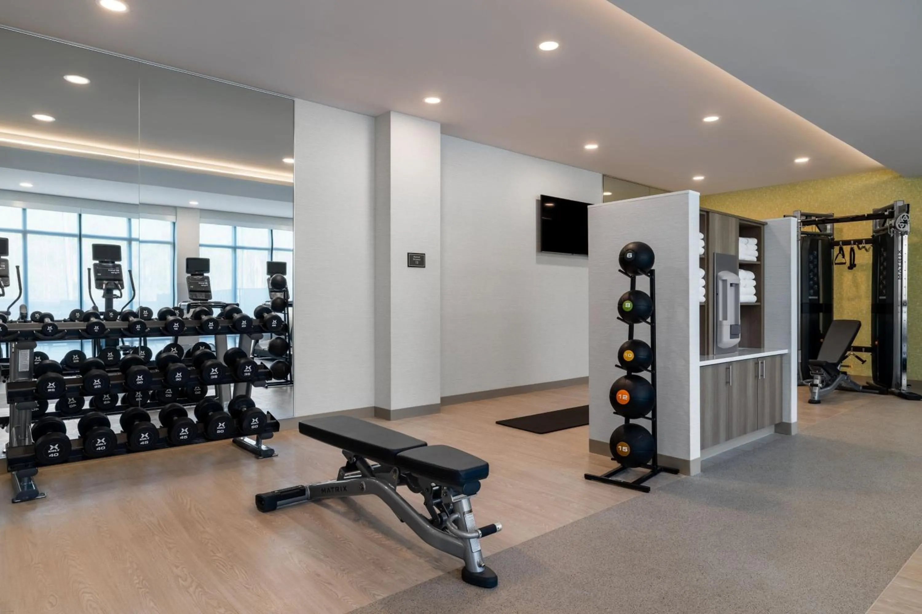 Fitness centre/facilities in Residence Inn Panama City Beach Pier Park
