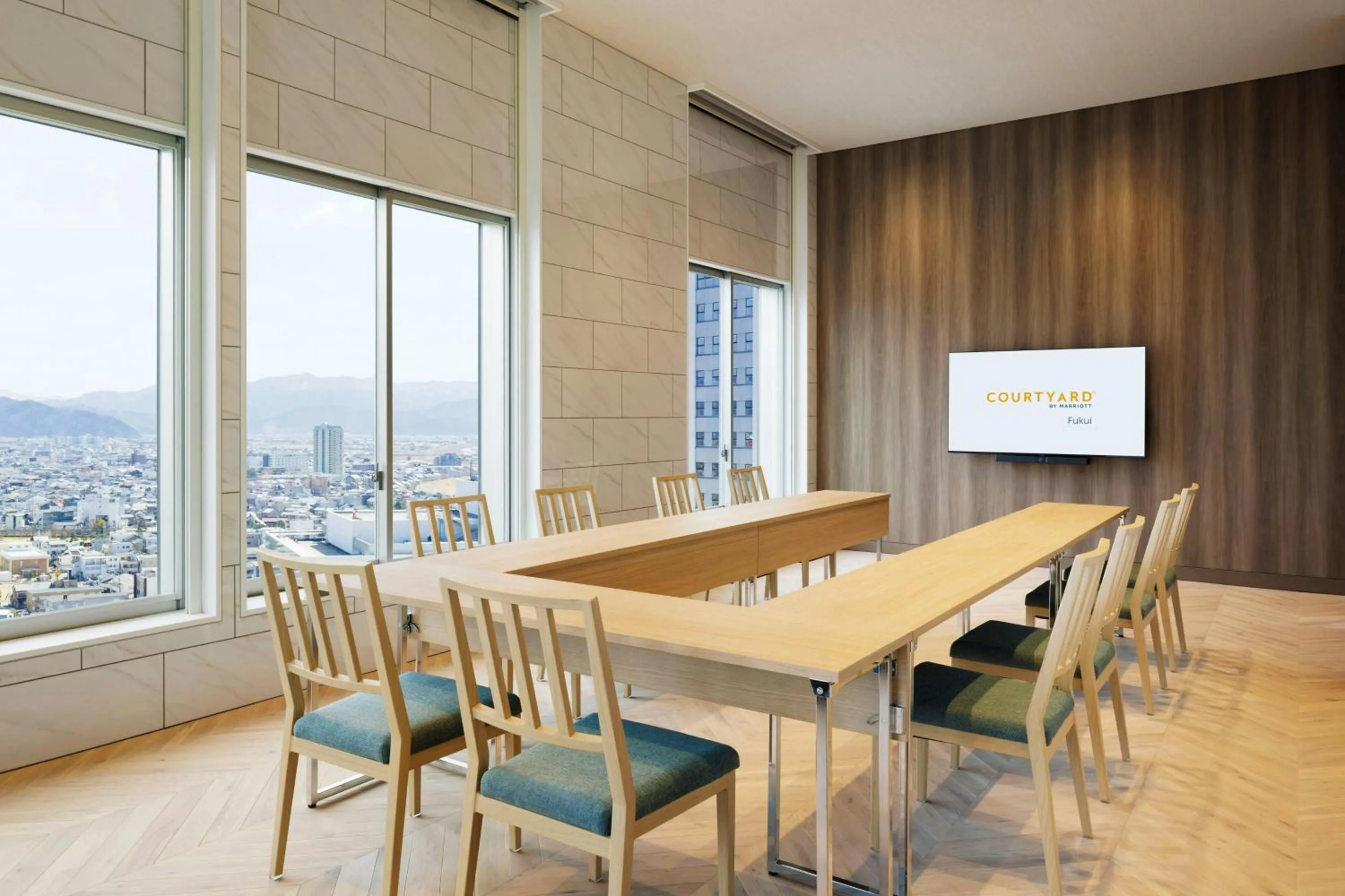 Meeting/conference room in Courtyard by Marriott Fukui