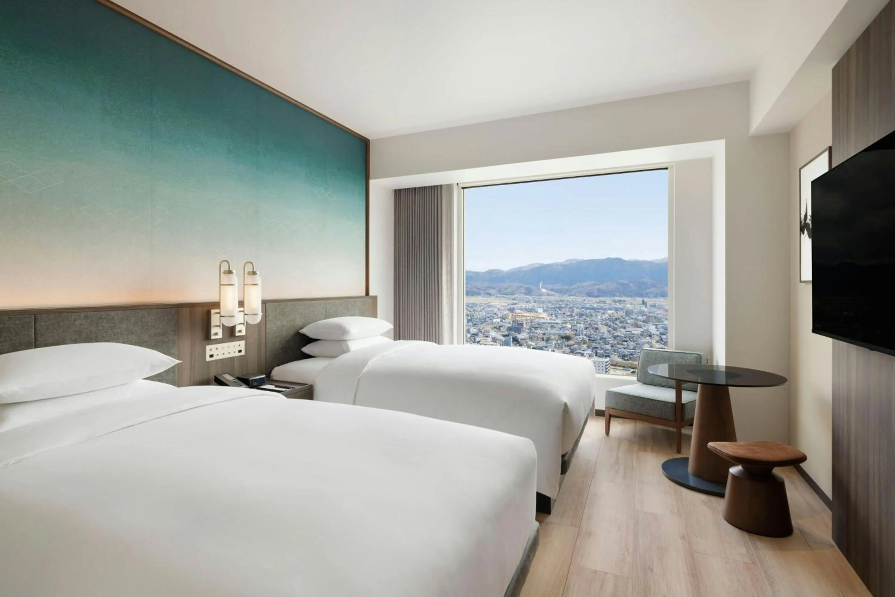 Photo of the whole room, Bed in Courtyard by Marriott Fukui