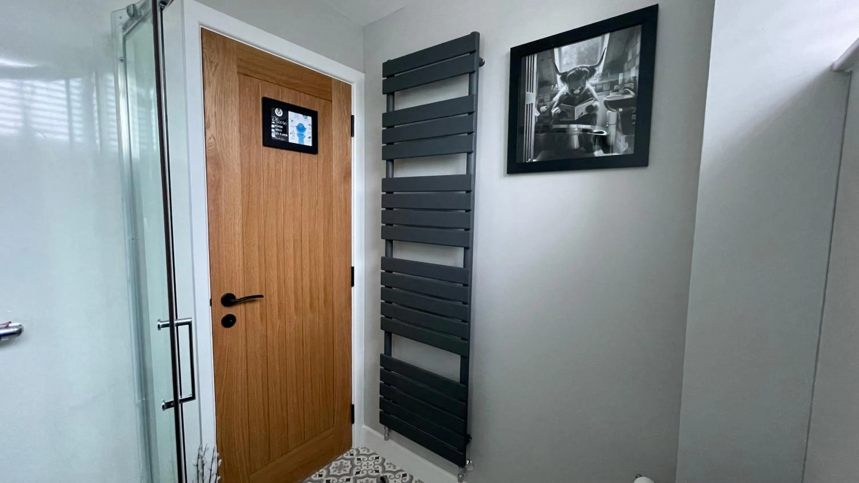 Shower in Braeview - by Caithness Luxury Apartments NC500 - 3 Bedroom Luxury holiday home - Sleeps Work teams upto 3 & holiday makers upto 5