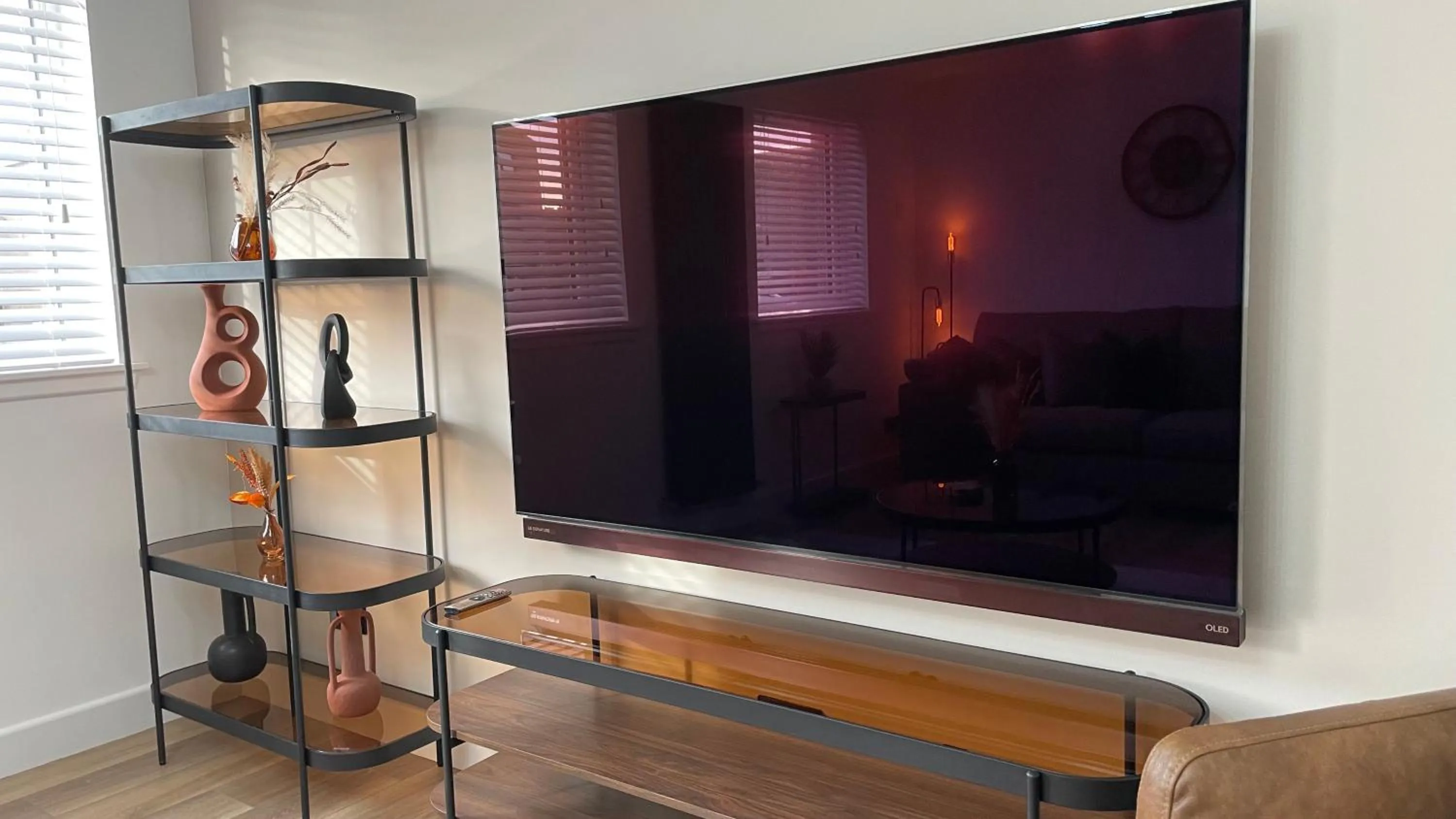 TV and multimedia in Braeview - by Caithness Luxury Apartments NC500 - 3 Bedroom Luxury holiday home - Sleeps Work teams upto 3 & holiday makers upto 5