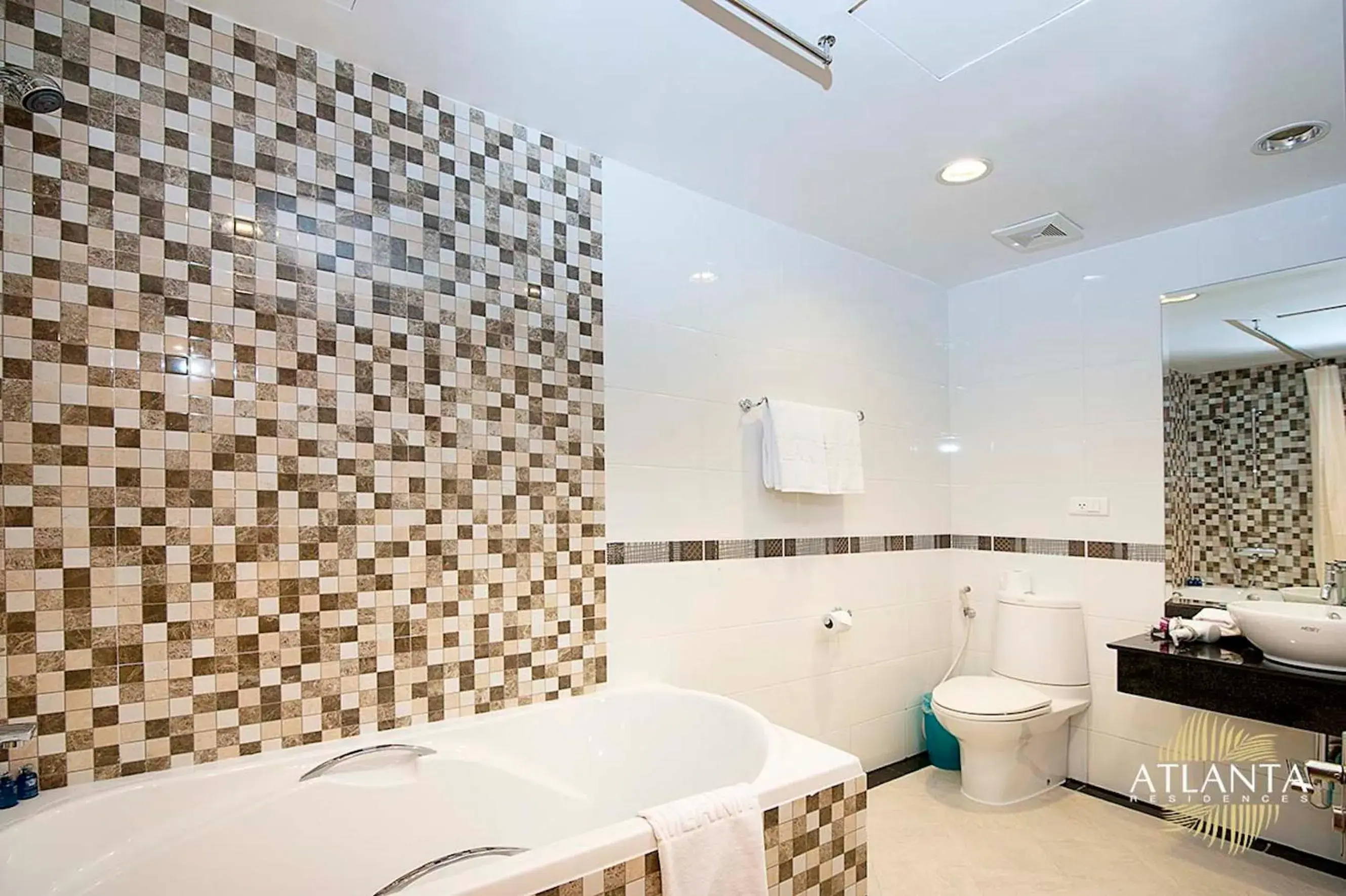 Toilet, Bed in Atlanta Residences Toilet, Bed in Atlanta Residences