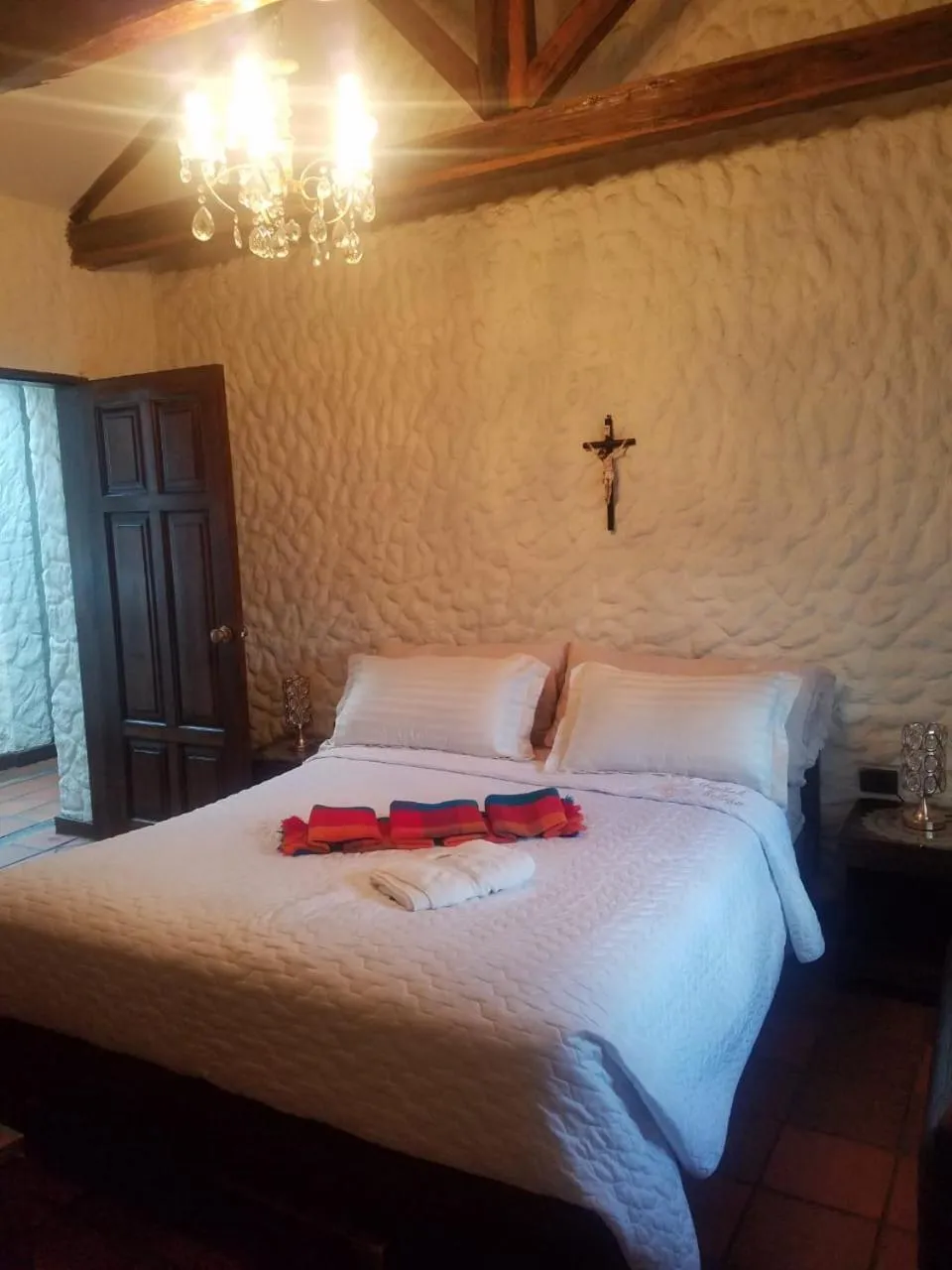 Photo of the whole room, Bed in HOTEL Quito Antiguo