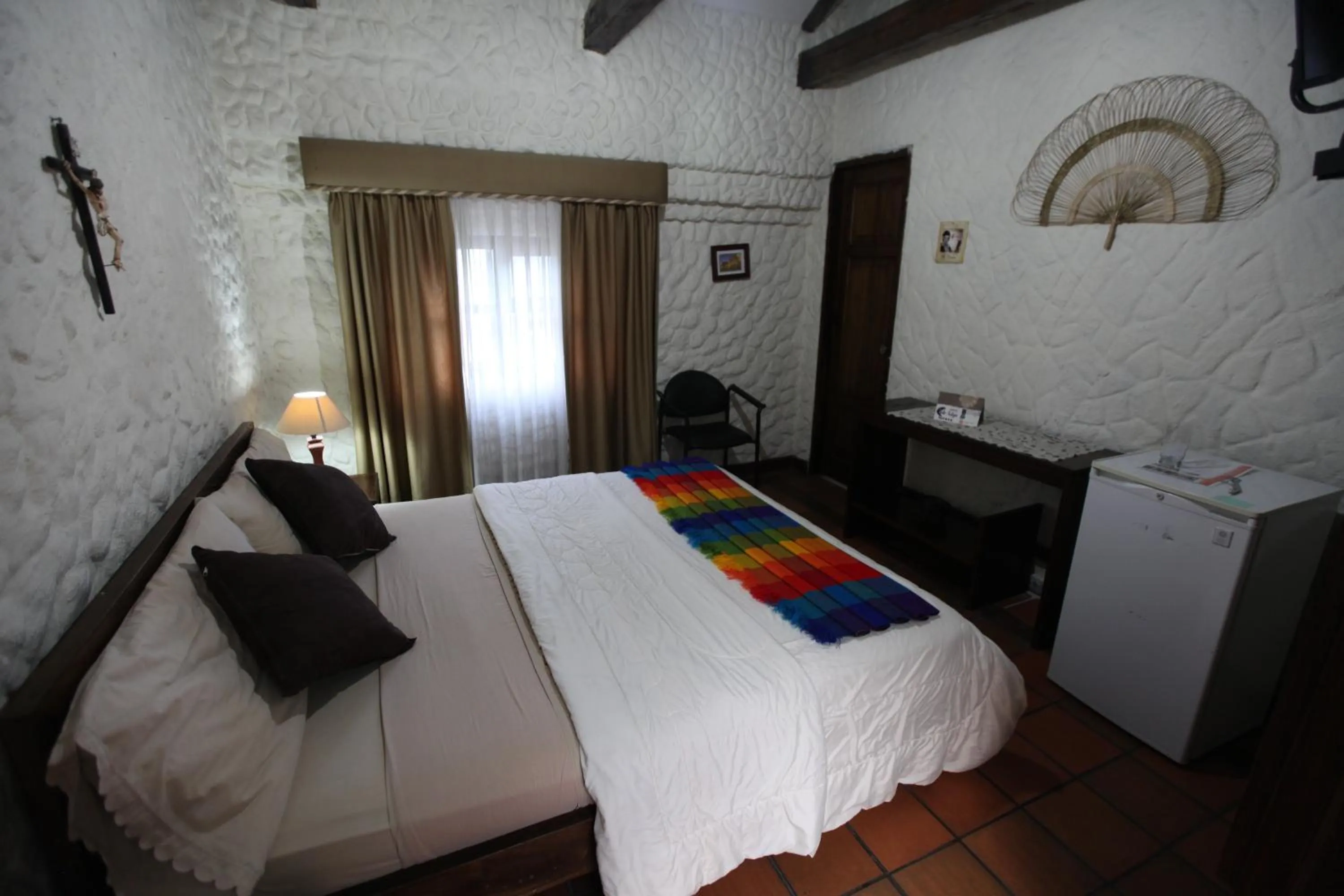 Photo of the whole room, Bed in HOTEL Quito Antiguo