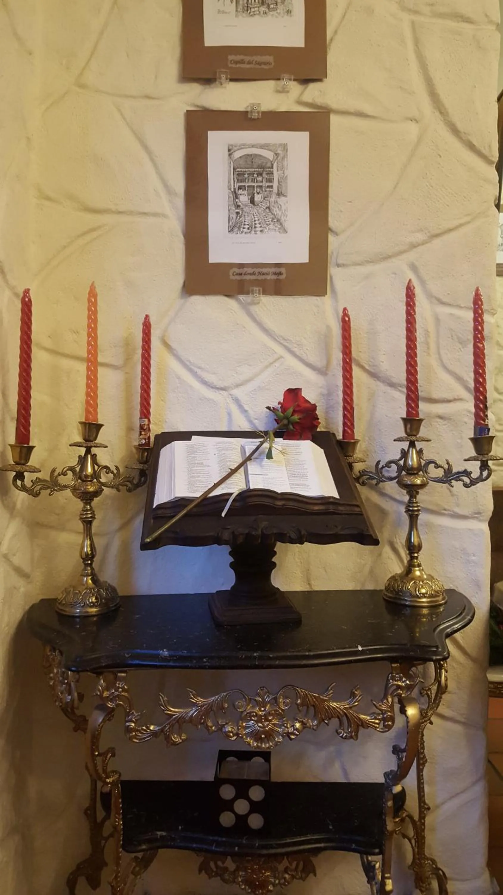 Lobby or reception in HOTEL Quito Antiguo