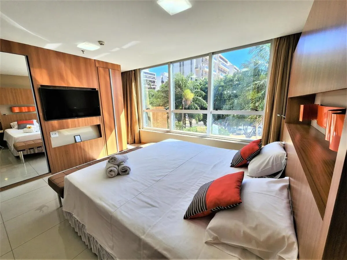 Bed in Bloco A AP 310 · Hotel Jade, Park Sul vista livre