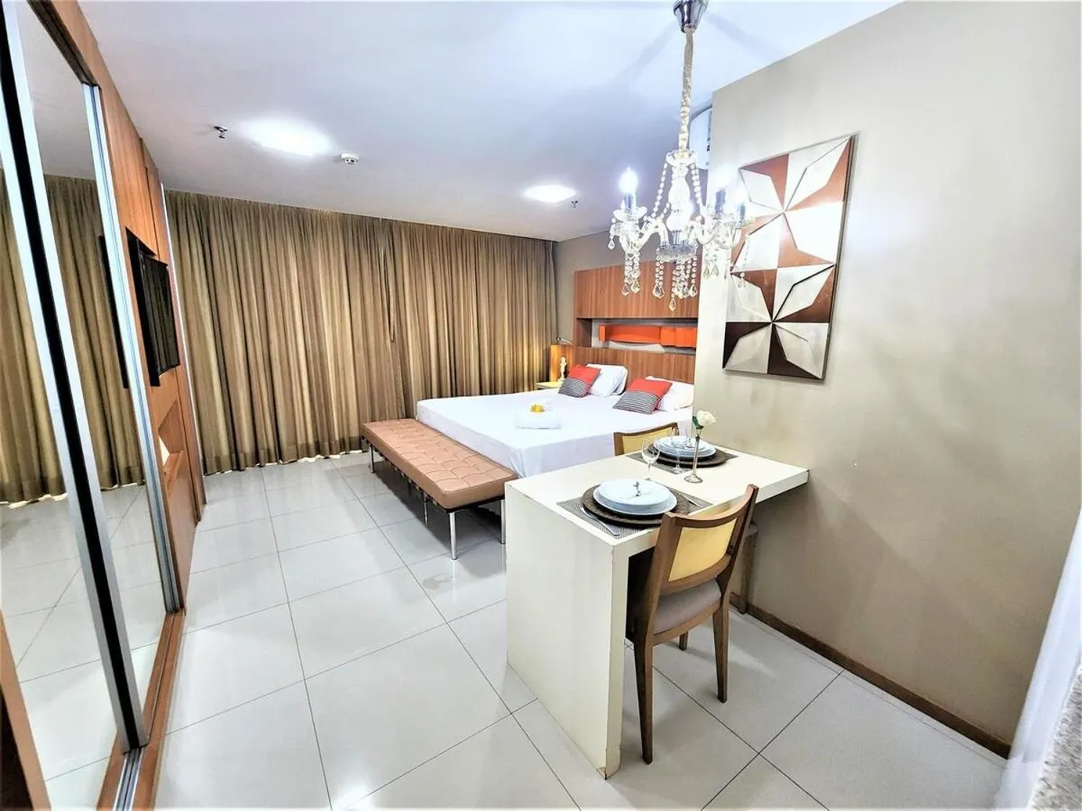 Bed in Bloco A AP 310 · Hotel Jade, Park Sul vista livre