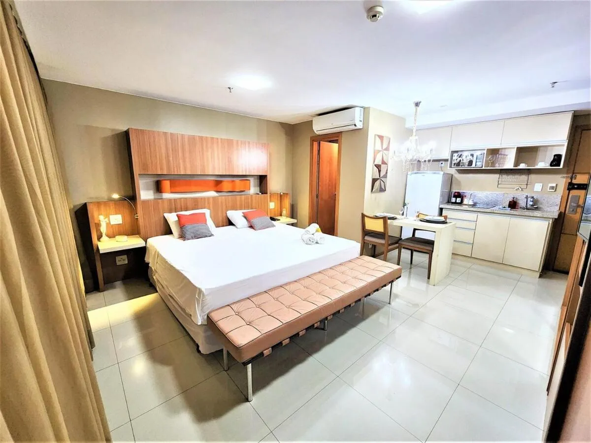 Bed in Bloco A AP 310 · Hotel Jade, Park Sul vista livre