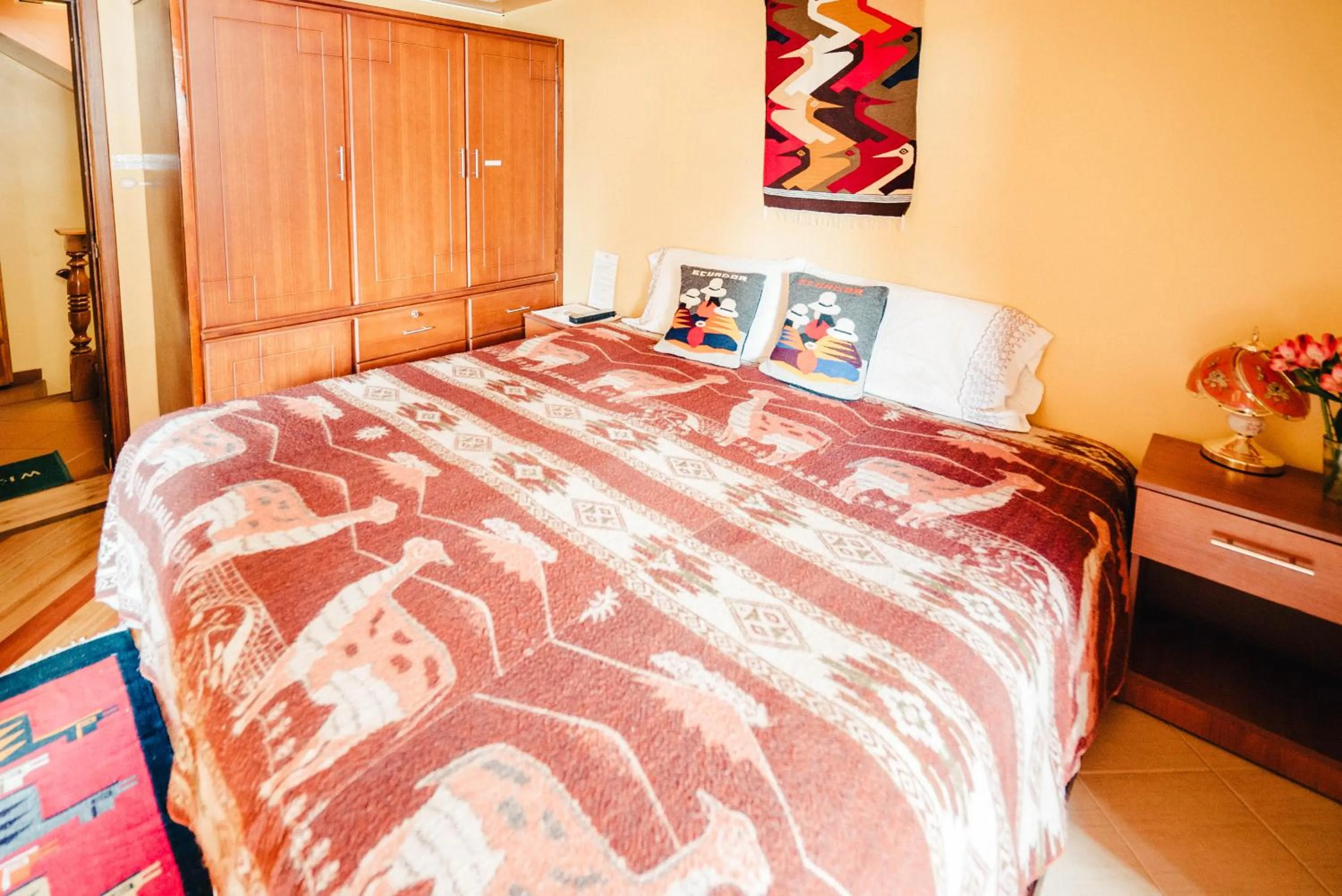 Bedroom, Bed in Casa de Luis