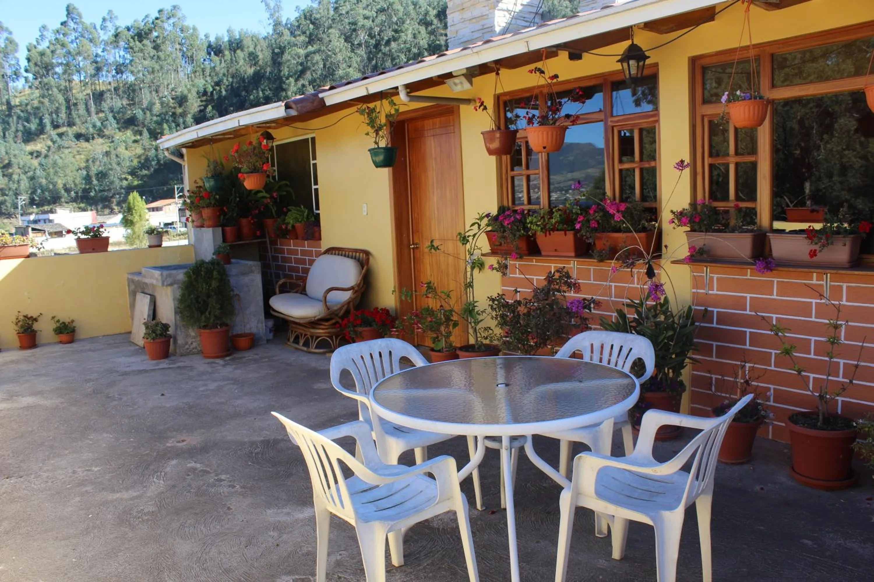 Balcony/Terrace in Casa de Luis
