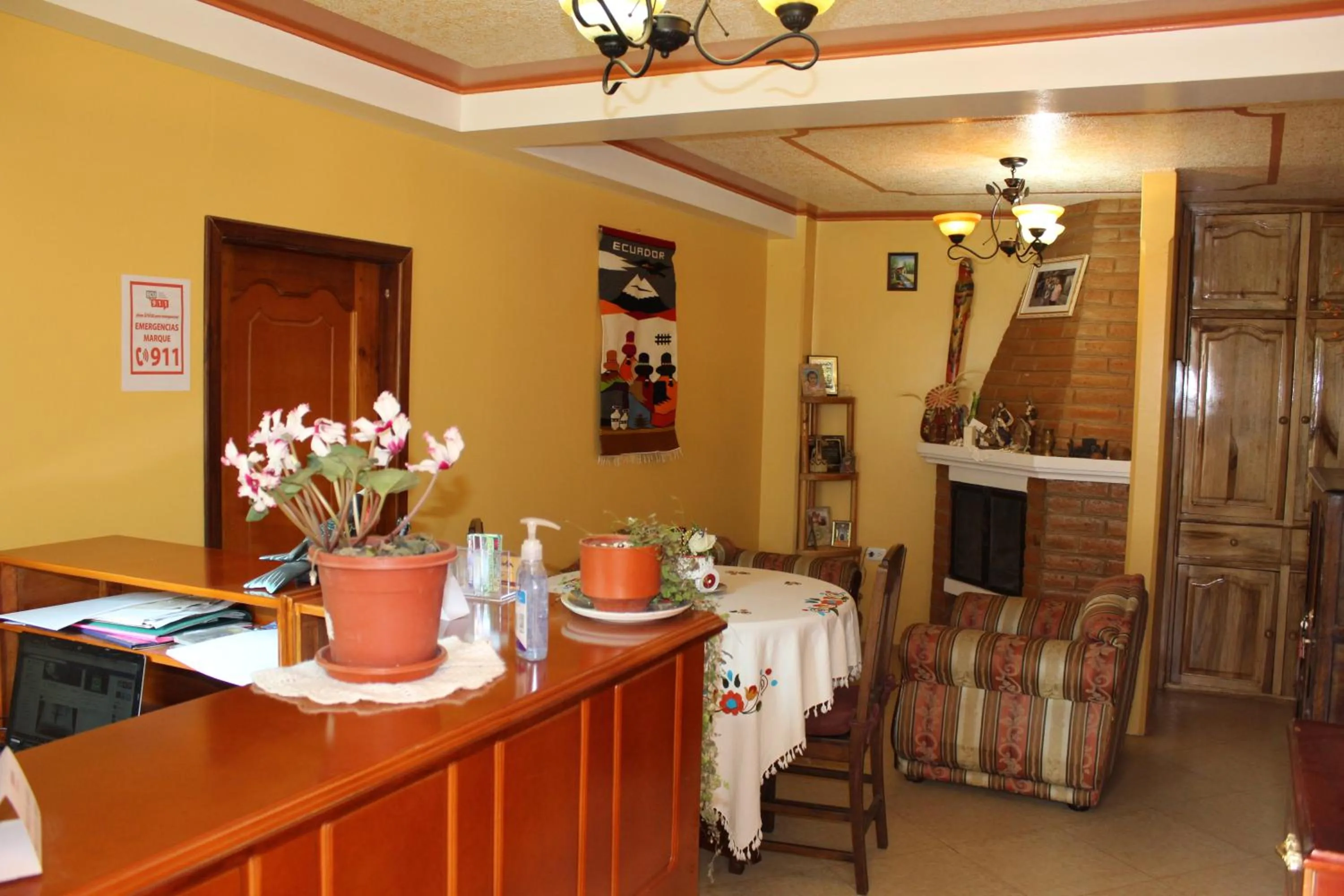 Lobby or reception in Casa de Luis